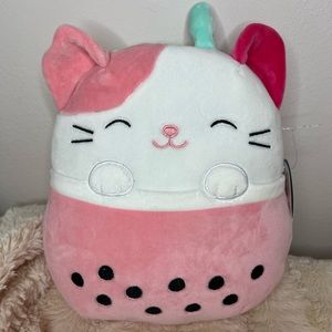 Roxy 8” Squishmallow Hot Topic Exclusive Cat Boba Plush
